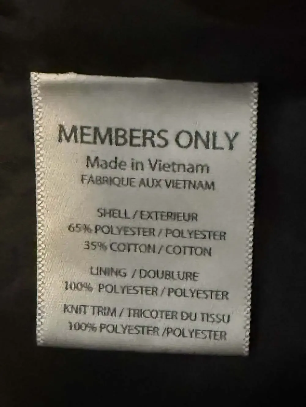Members Only pre owned